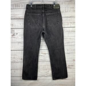 Harley Davidson Women’s 14 Regular 14R Bootcut Jeans Black 100% Cotton 32x32